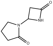 2-Pyrrolidinone,1-(4-oxo-2-azetidinyl)-(9CI) Struktur