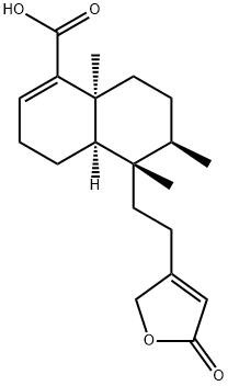 Marrubiagenine Struktur