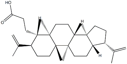 (21S)-3,4-Seco-A'-neogammacera-4(23),22(29)-dien-3-oic acid Struktur