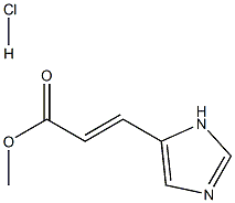 methyl 3-[1H-imidazol-4-yl]propenoate hydrochloride salt