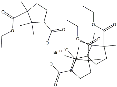 bismuth ethyl camphorate Struktur