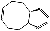 5α,6α-Diethenylcyclooctene Struktur