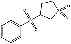 3-(benzenesulfonyl)-1-thiolane-1,1-dione Struktur