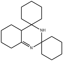 5',6',7',8'-Tetrahydrodispiro[cyclohexane-1,2'(3'H)-quinazoline-4'(4a'H),1''-cyclohexane] Struktur