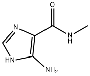 1H-Imidazole-4-carboxamide,5-amino-N-methyl-(9CI) Struktur