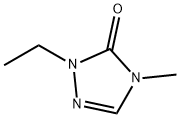 3H-1,2,4-Triazol-3-one,2-ethyl-2,4-dihydro-4-methyl-(9CI) Struktur