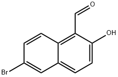 6-Bromo-2-hydroxy-1-naphthaldehyde Struktur