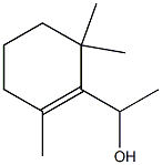 α,2,6,6-Tetramethyl-1-cyclohexene-1-methanol Struktur