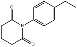 2,6-Piperidinedione,1-(4-ethylphenyl)-(9CI) Struktur