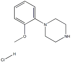 1-(2-Methoxyphenyl)piperazine hydrochloride Structure