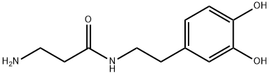 N(beta)-alanyldopamine Struktur