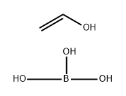 Ethenol,homopolymer,ester with boric acid Struktur