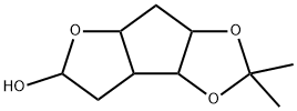 4H-Furo[3,2:3,4]cyclopenta[1,2-d]-1,3-dioxol-6-ol,hexahydro-2,2-dimethyl-(9CI) Struktur