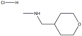 N-Methyl-1-(Tetrahydro-2H-Pyran-4-Yl)Methanamine Hydrochloride(WX600213) Struktur