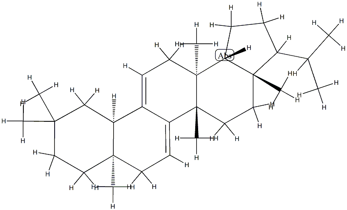 (3ξ,5α)-A:D-Neooleana-12,14-diene Struktur