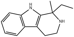 1H-Pyrido[3,4-b]indole,1-ethyl-2,3,4,9-tetrahydro-1-methyl-(9CI) Struktur