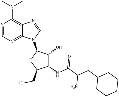 cyclohexylpuromycin Struktur