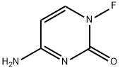 2(1H)-Pyrimidinone,4-amino-1-fluoro-(9CI) Struktur