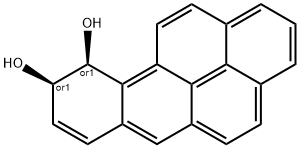 BENZO(A)PYRENE-9,10-DIHYDRODIOL Struktur