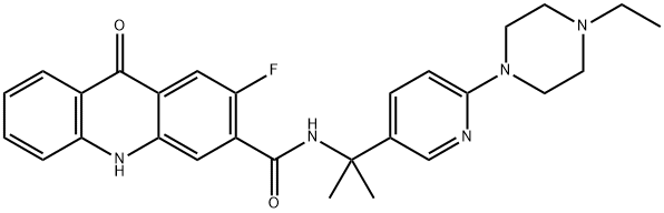 BMS-566419 Struktur