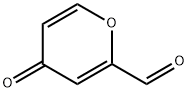 4H-Pyran-2-carboxaldehyde,4-oxo-(9CI) Struktur