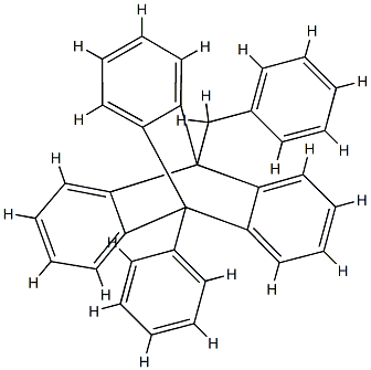 9,10-Dihydro-9-phenyl-10-(phenylmethyl)-9,10-[1,2]benzenoanthracene Struktur