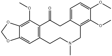 1-甲氧基別隱品堿 結(jié)構(gòu)式