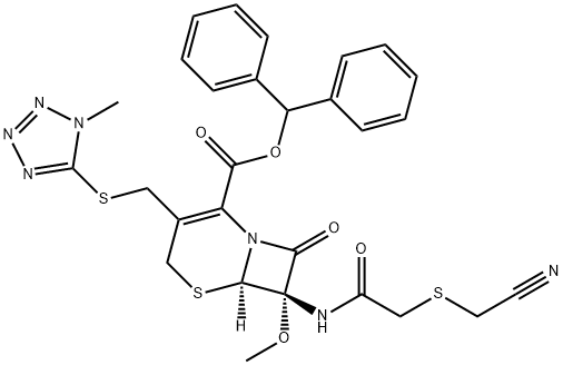 Cefmetazole impurity Struktur