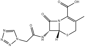 頭孢唑啉雜質(zhì)C, 56842-77-4, 結構式