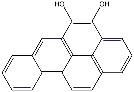 4,5-DIHYDROXYBENZO(A)PYRENE Struktur