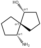 Spiro[4.4]nonan-1-ol, 6-amino-, (1R,5R,6R)-rel- (9CI) Struktur