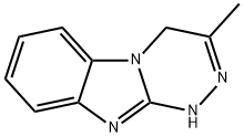 [1,2,4]Triazino[4,3-a]benzimidazole,1,4-dihydro-3-methyl-(9CI) Struktur