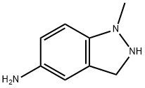 1H-Indazol-5-amine,2,3-dihydro-1-methyl-(9CI) Struktur