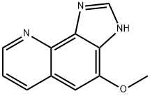 1H-Imidazo[4,5-h]quinoline,4-methoxy-(9CI) Struktur