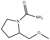 1-Pyrrolidinecarboxamide,2-(methoxymethyl)-(9CI) Struktur