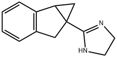 1H-Imidazole,2-(1a,6-dihydrocycloprop[a]inden-6a(1H)-yl)-4,5-dihydro-(9CI) Struktur