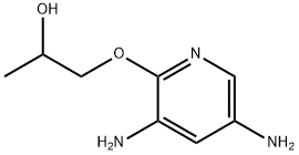 2-Propanol,1-[(3,5-diamino-2-pyridinyl)oxy]-(9CI) Struktur