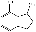 3-Aminoindan-4-ol Struktur