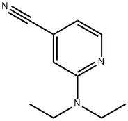 2-(diethylamino)isonicotinonitrile Struktur