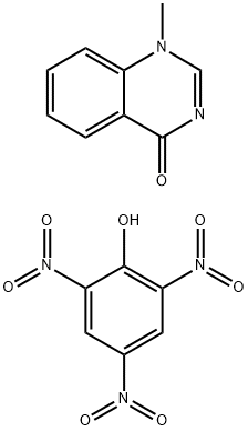 1-Methylquinazolin-4(1H)-one compound with picric acid (1:1) Struktur