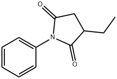 2,5-Pyrrolidinedione,3-ethyl-1-phenyl-(9CI) Struktur