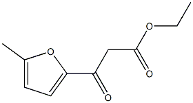 ethyl 3-(5-methylfuran-2-yl)-3-oxopropanoate Struktur