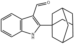 1H-Indole-3-carboxaldehyde,2-tricyclo[3.3.1.13,7]dec-1-yl-(9CI) Struktur