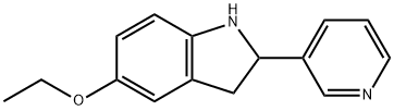 1H-Indole,5-ethoxy-2,3-dihydro-2-(3-pyridinyl)-(9CI) Struktur