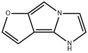 1H-Furo[3,2:3,4]pyrrolo[1,2-a]imidazole(9CI) Struktur