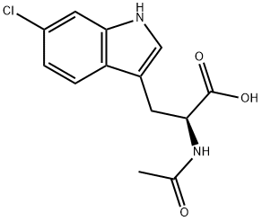 Ac-L-6-Chlorotryptophan Struktur