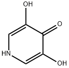 4(1H)-Pyridinone,3,5-dihydroxy-(9CI) Struktur