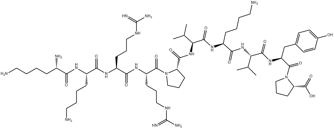 ACTH (15-24) Struktur