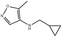 4-Isoxazolamine,N-(cyclopropylmethyl)-5-methyl-(9CI) Struktur