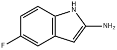 1H-Indol-2-amine,5-fluoro-(9CI) Struktur